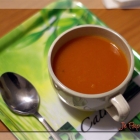 Soupe rouge (carotte, tomate, poivron, courgette)