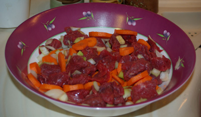 Boeuf Bourguignon à ma façon