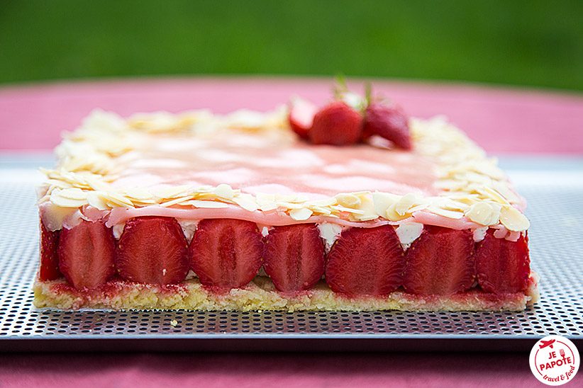 Fraisier mascarpone chantilly