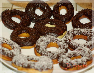 Donuts au chocolat