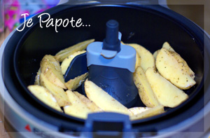 Mettre les potatoes dans l'actifry