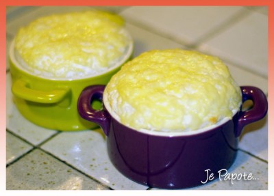 Soufflé aérien d'oeuf cocotte