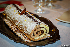 buche de noel chocolat banane