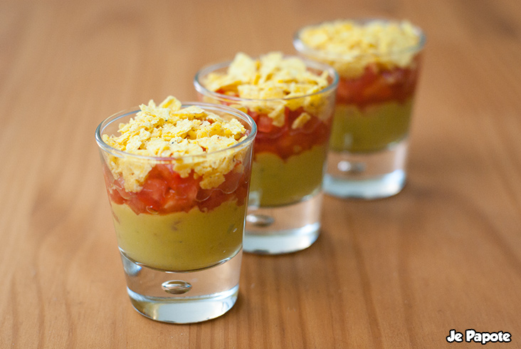 Verrine Mexicaine (guacamole & tomate)