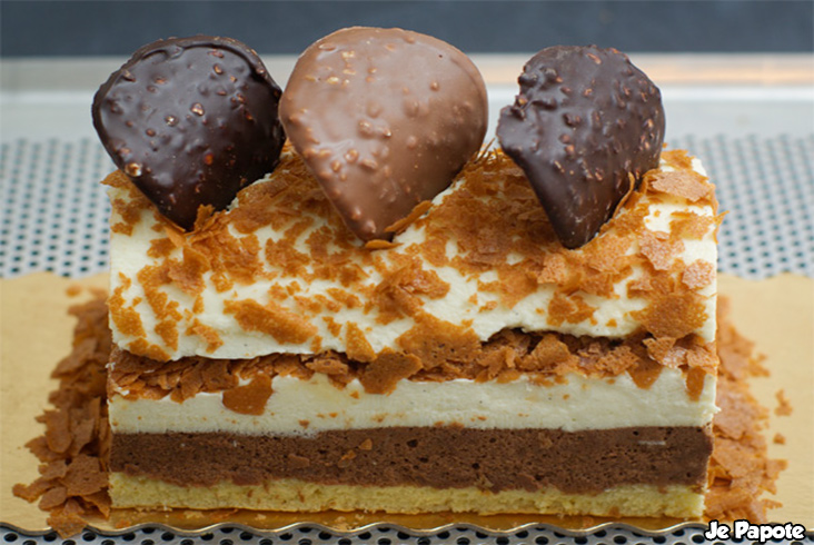 buche chocolat caramel