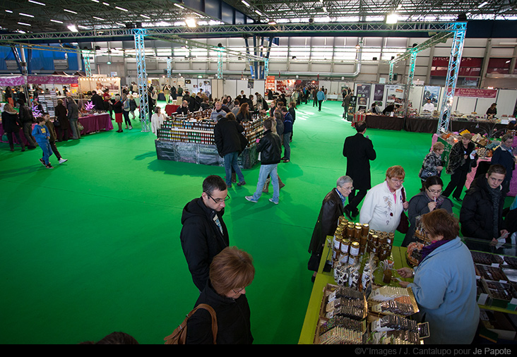 Arrivée Salon du Chocolat de Grenoble