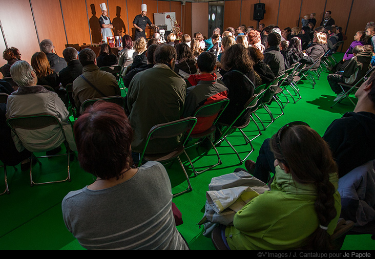 atelier au salon du chocolat de grenoble