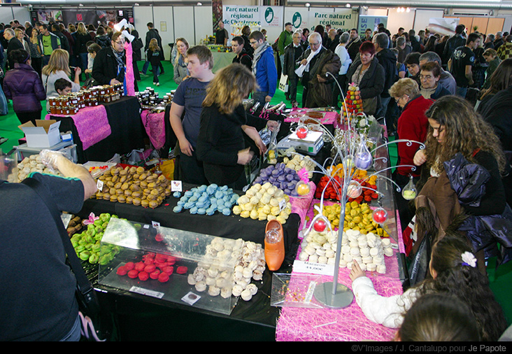 Stands de macarons