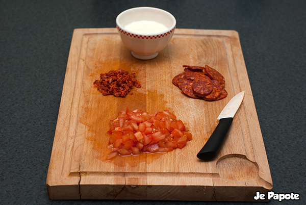 Pennes au Chorizo