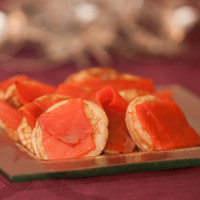 Toast au saumon fumé