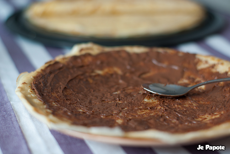 Crêpe au nutella