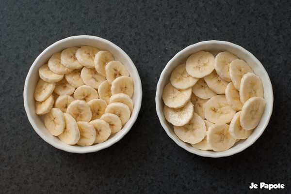 crumble banane chocolat