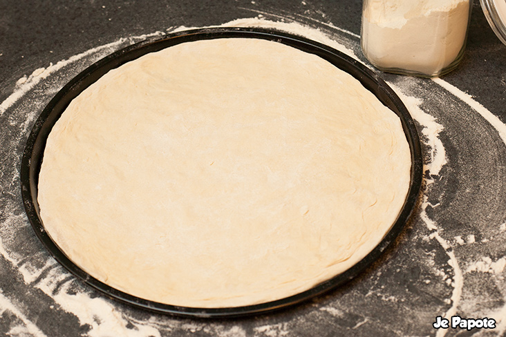 Pâte à pizza maison – Au bout de la langue