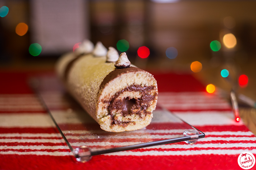 Comment faire un gâteau roulé à la pâte à tartiner