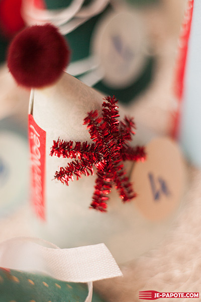 cone calendrier de l'avent
