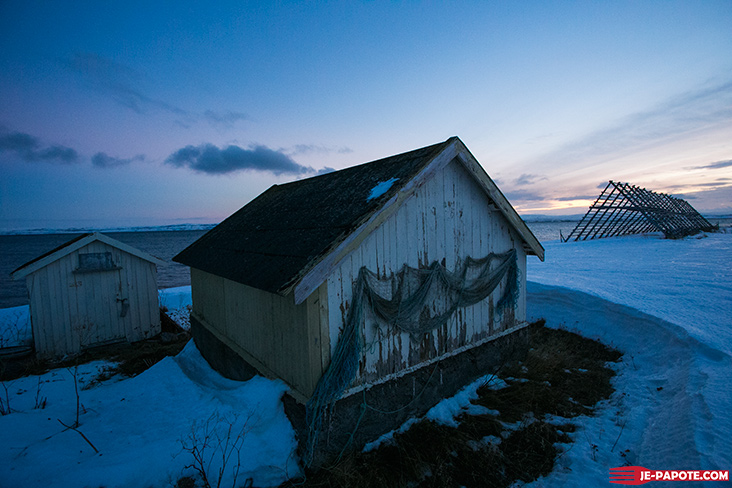 cabane de pecheur kokelv