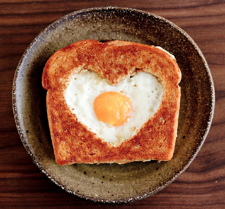 Toast Saint Valentin