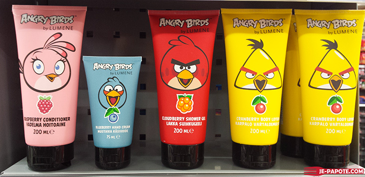 Shampoing douche Angry Birds