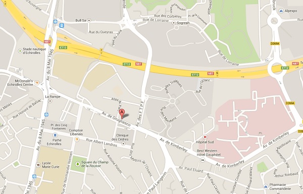 plan restaurant Gandhi
