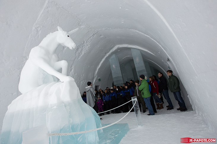 Visite Ice Hotel Kiruna Suède