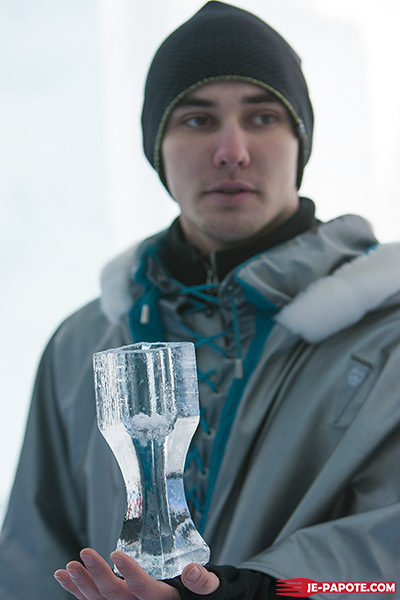 Verre en glace Ice Hotel