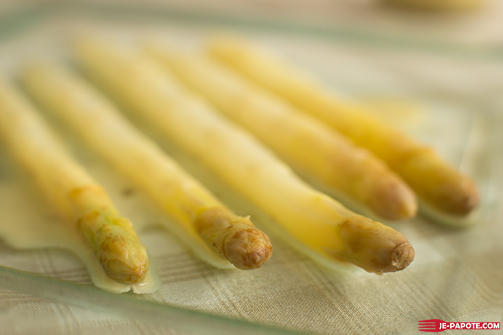 asperges vinaigrette