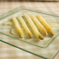 asperges vinaigrette