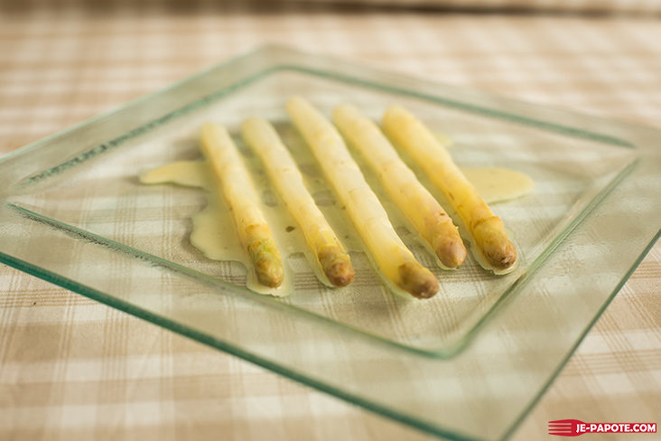 asperges vinaigrette