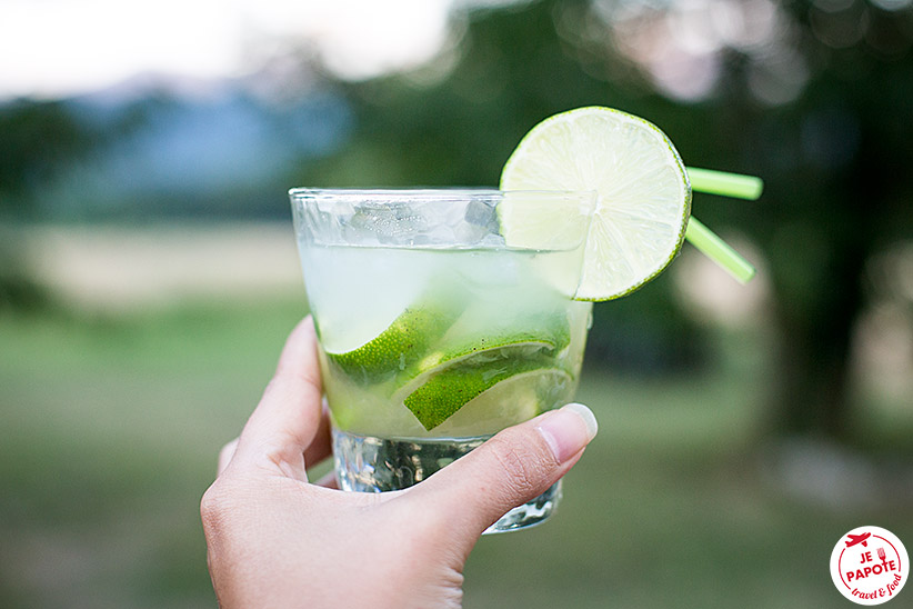 cocktail caipirinha