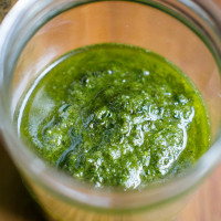 Pesto basilic maison