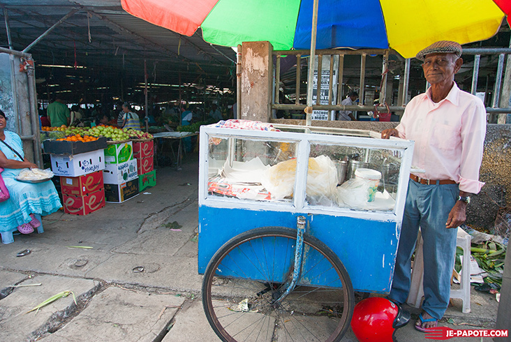 Marché de Goodlands à l'Ile Maurice