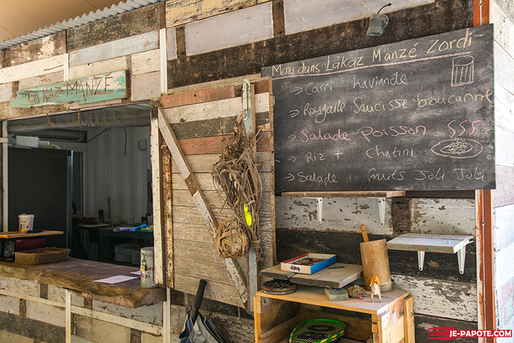 Menu déjeuner Otentic Eco Tent
