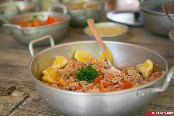 Salade de poisson mauricienne