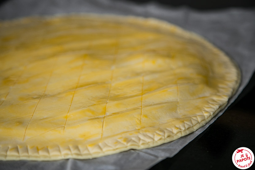 Dorure galette des rois