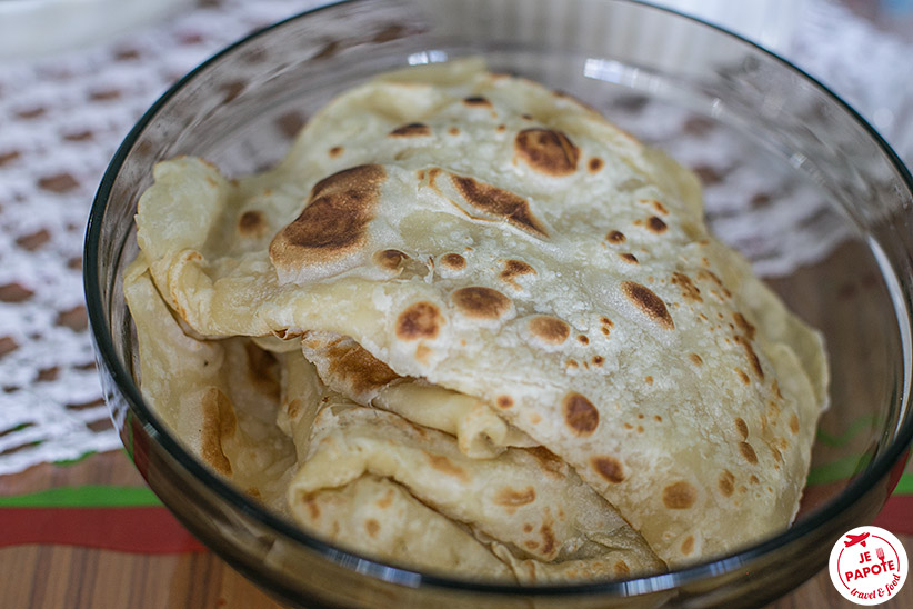 Recette Faratas / Rotis