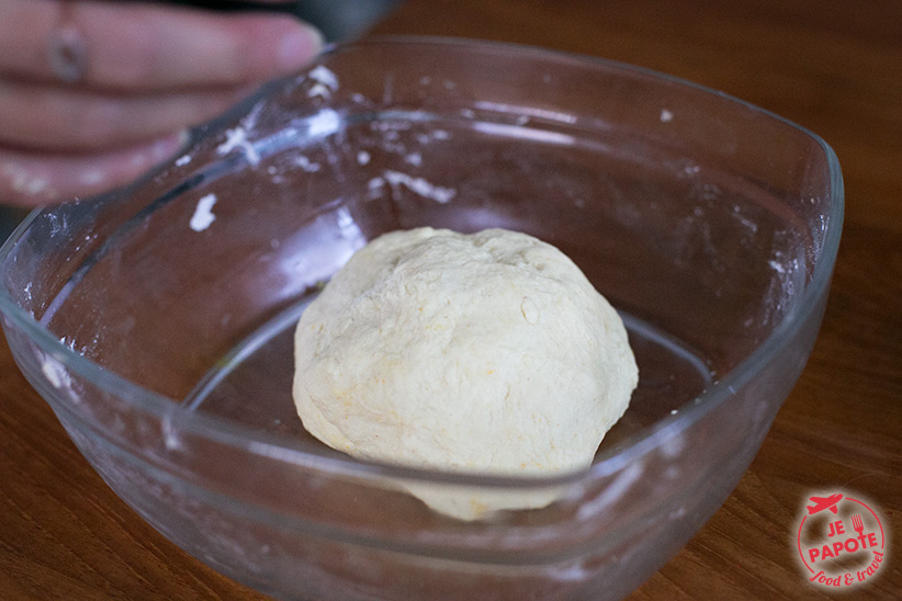 boule de pâte dholl puri