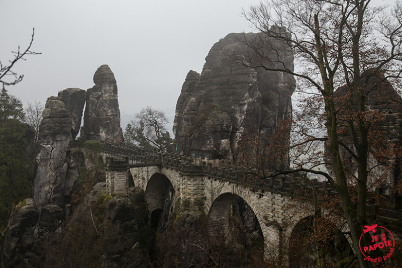 Bastei Bridge Février