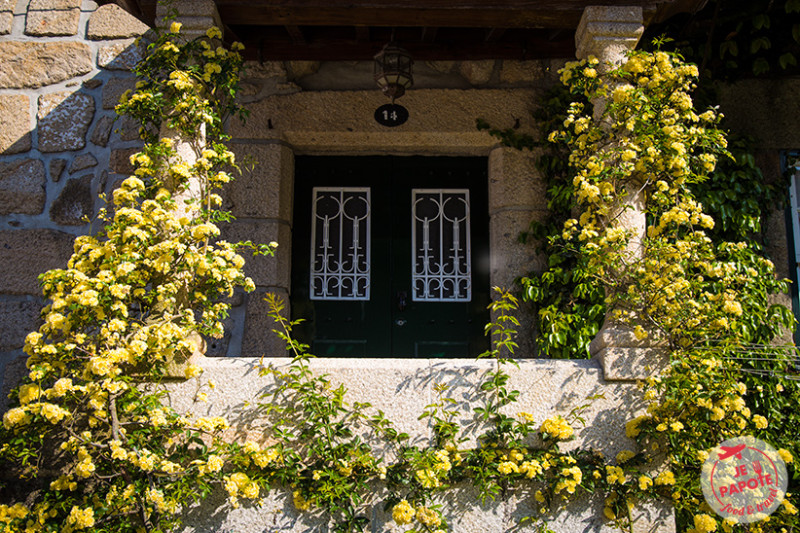 Maison fleurie Ponte de Lima