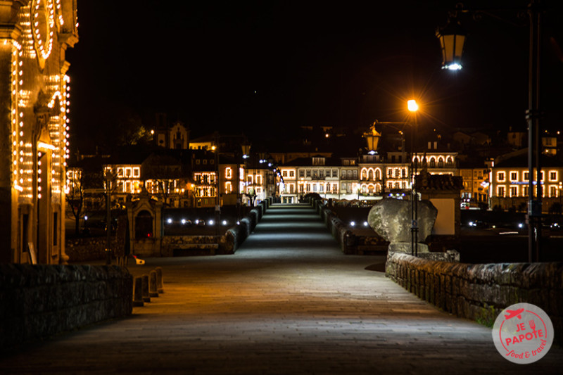 Ponte de Lima de nuit