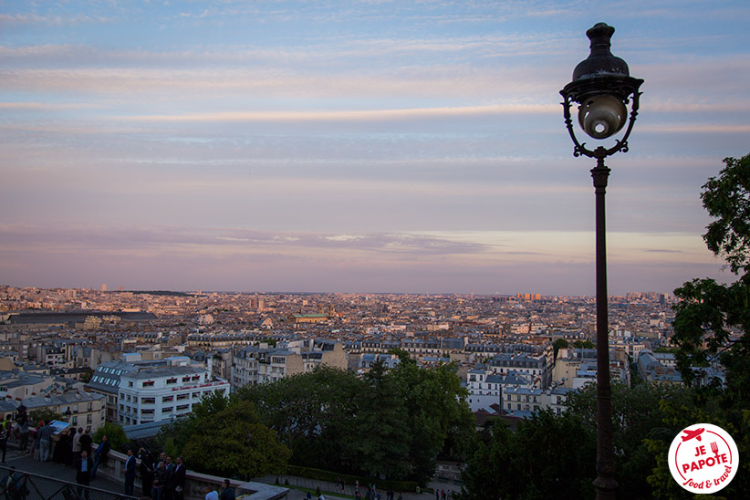 Vue depuis Montmartre Paris