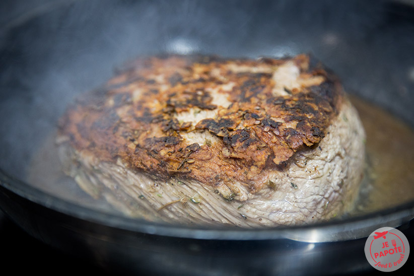 Cuisson roti de veau corse