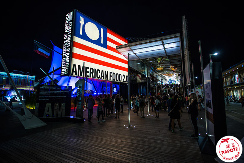 Pavillon Etats Unis à l'Expo