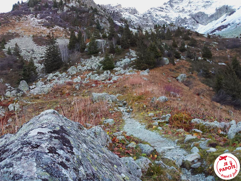 Sentier de randonnée Belledonne