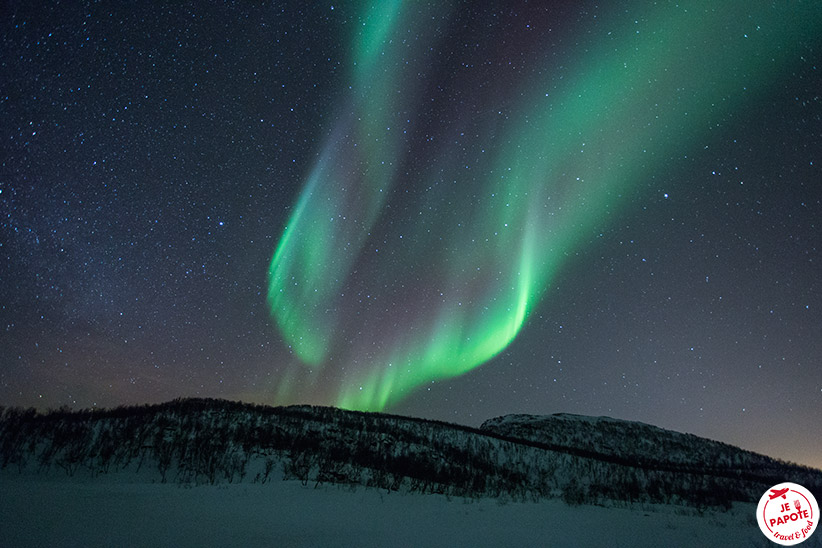 Aurores boréales Norvege