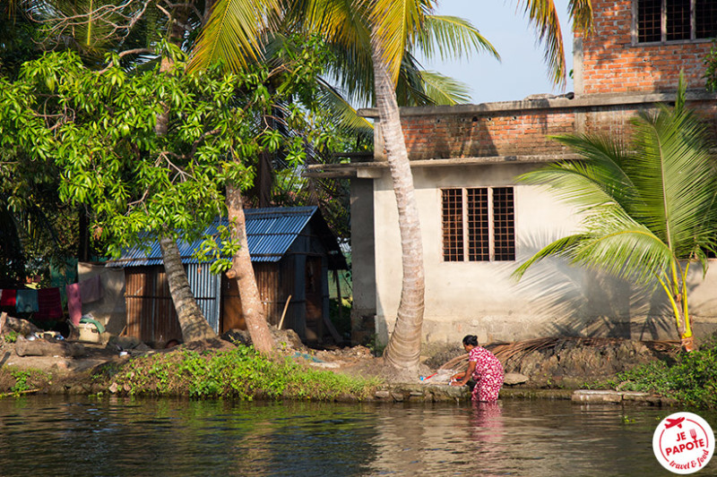 laver le lingue sur les backwaters