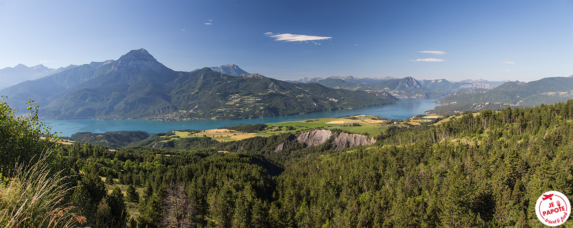 panoramique Lac de Serre Poncon