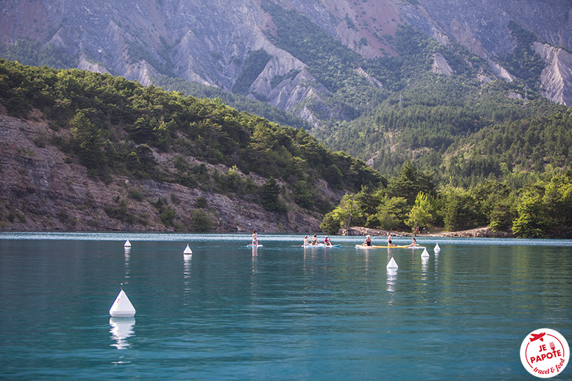 Stand Up Paddle lac Serre Poncon