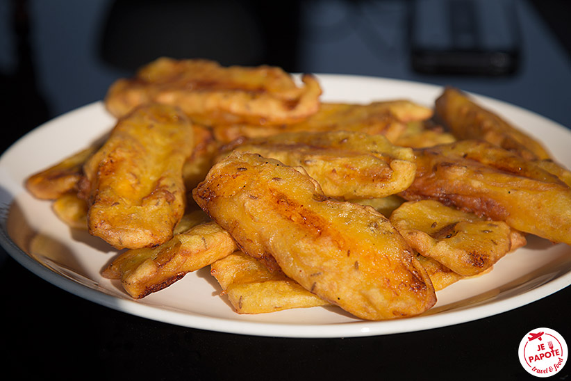 Beignet de banane plantain