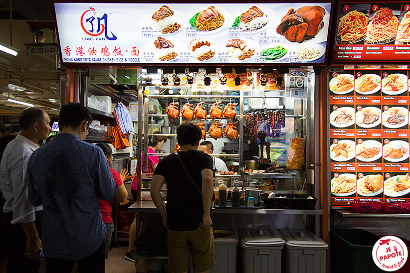 Hawker Singapour