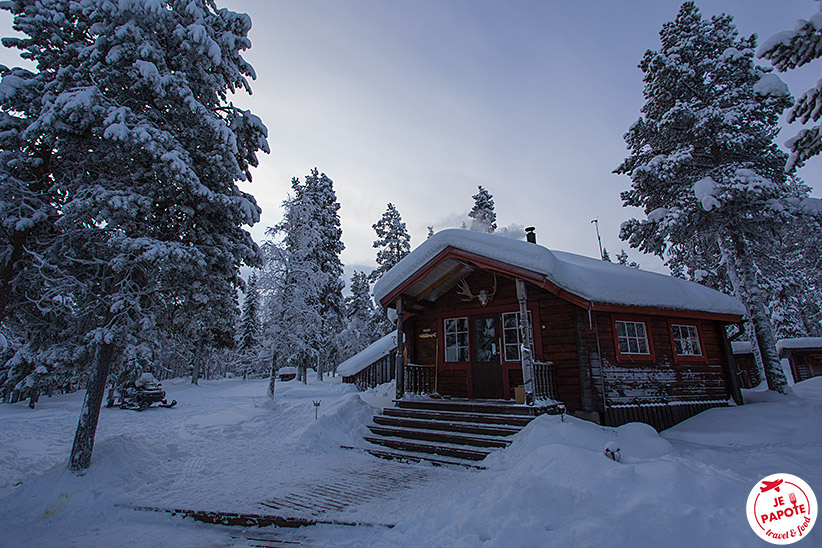 Laponie chalet nature